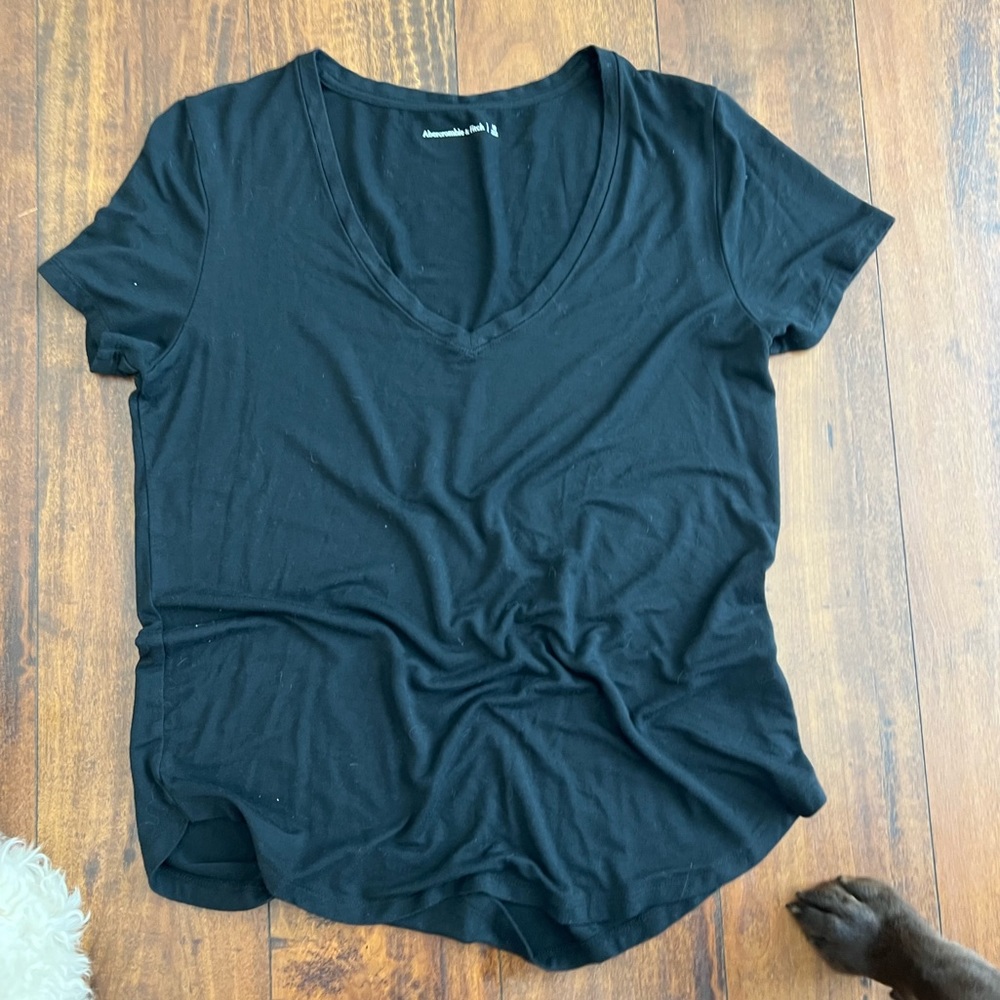 Abercrombie V-neck - Black